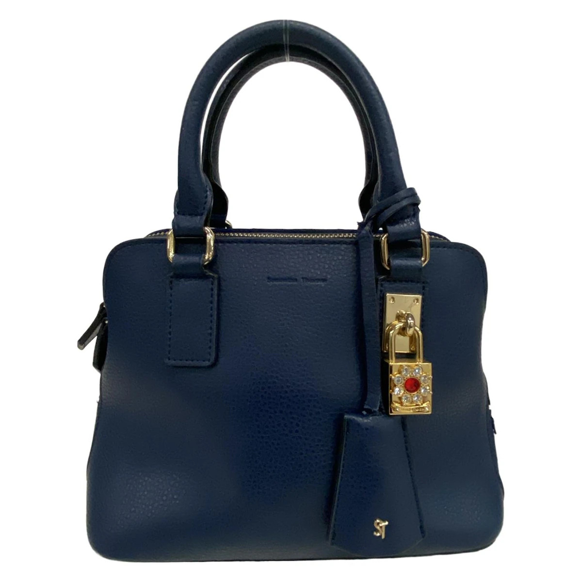 Samantha Thavasa Navy Leather Handbag