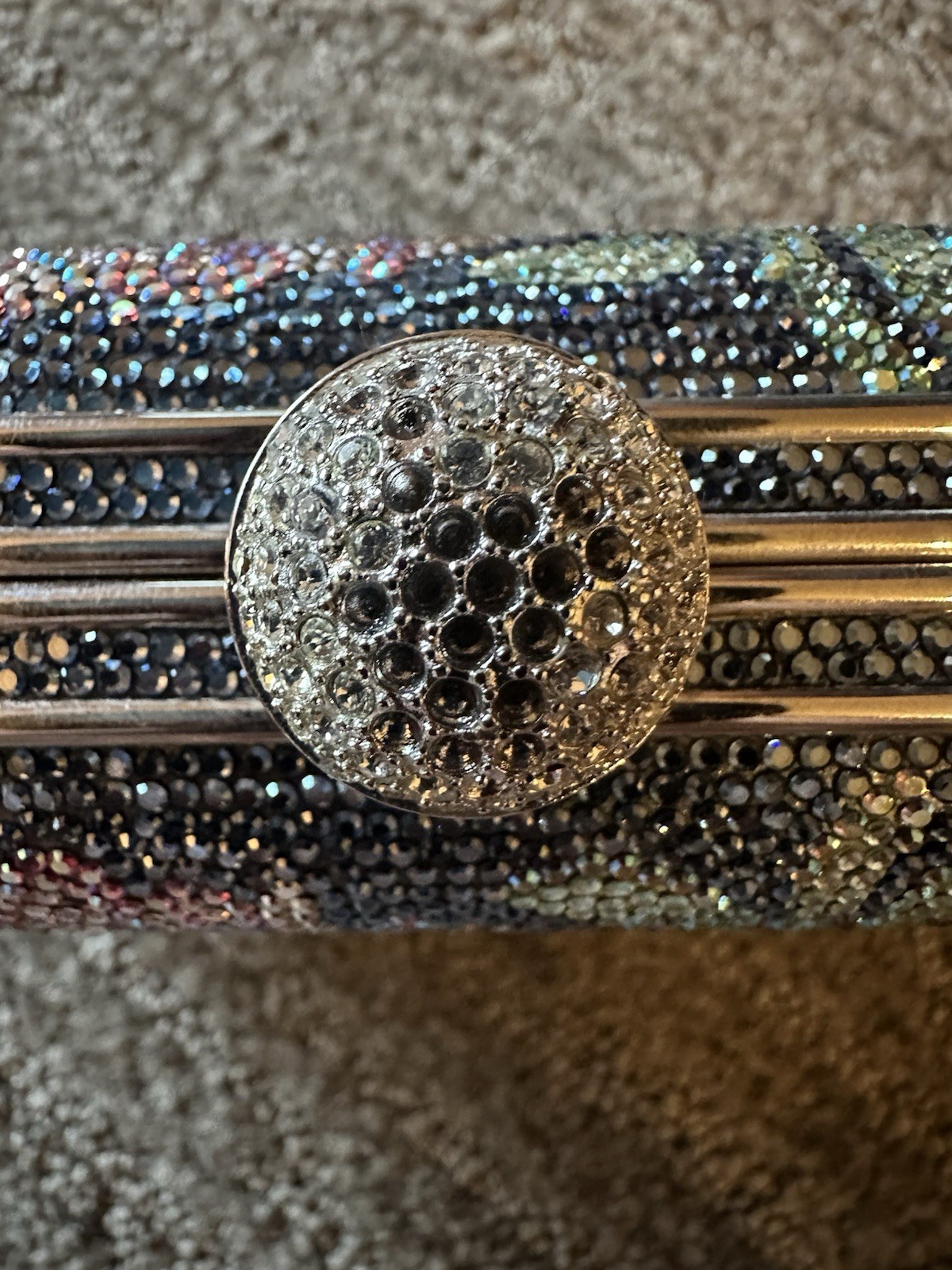 Judith Leiber Swarovski Crystal Clutch
