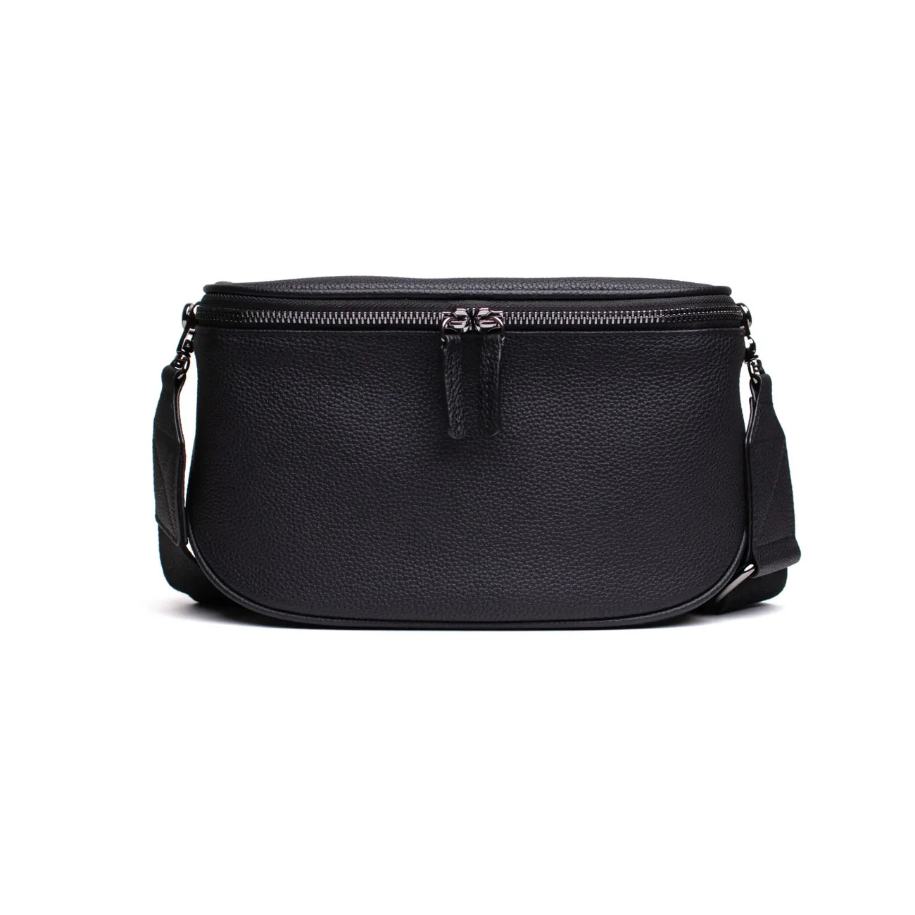 Andar Full Size Waymaker V2 – Black Pebbled Leather Togo Crossbody Bag – NWTs