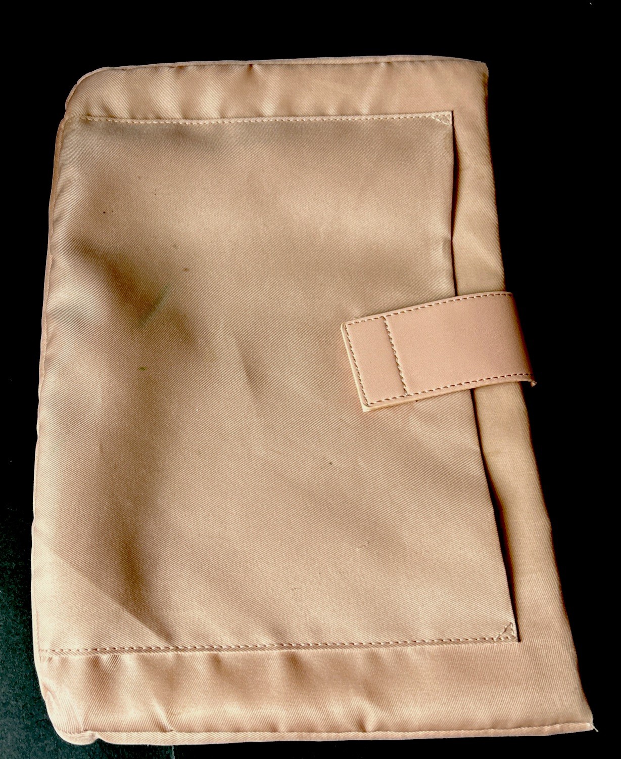 Poppy and Peonies “Go-Getter” Travel Tote Bag Beige W/removable Bag
