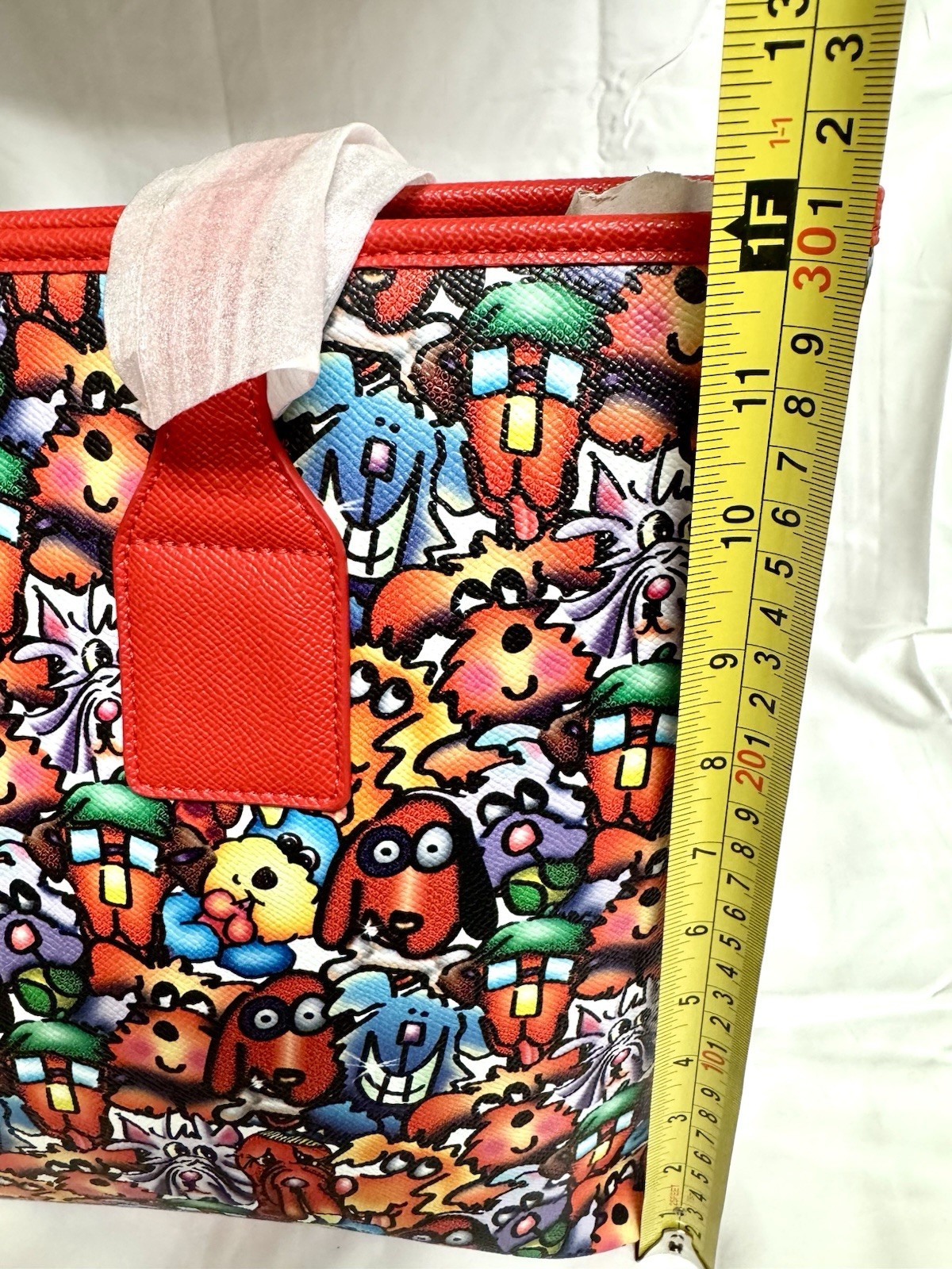New Furrfuggnoogin LUX TOTEMZ™ Faux Leather Tote & Pouch by Debby Carman