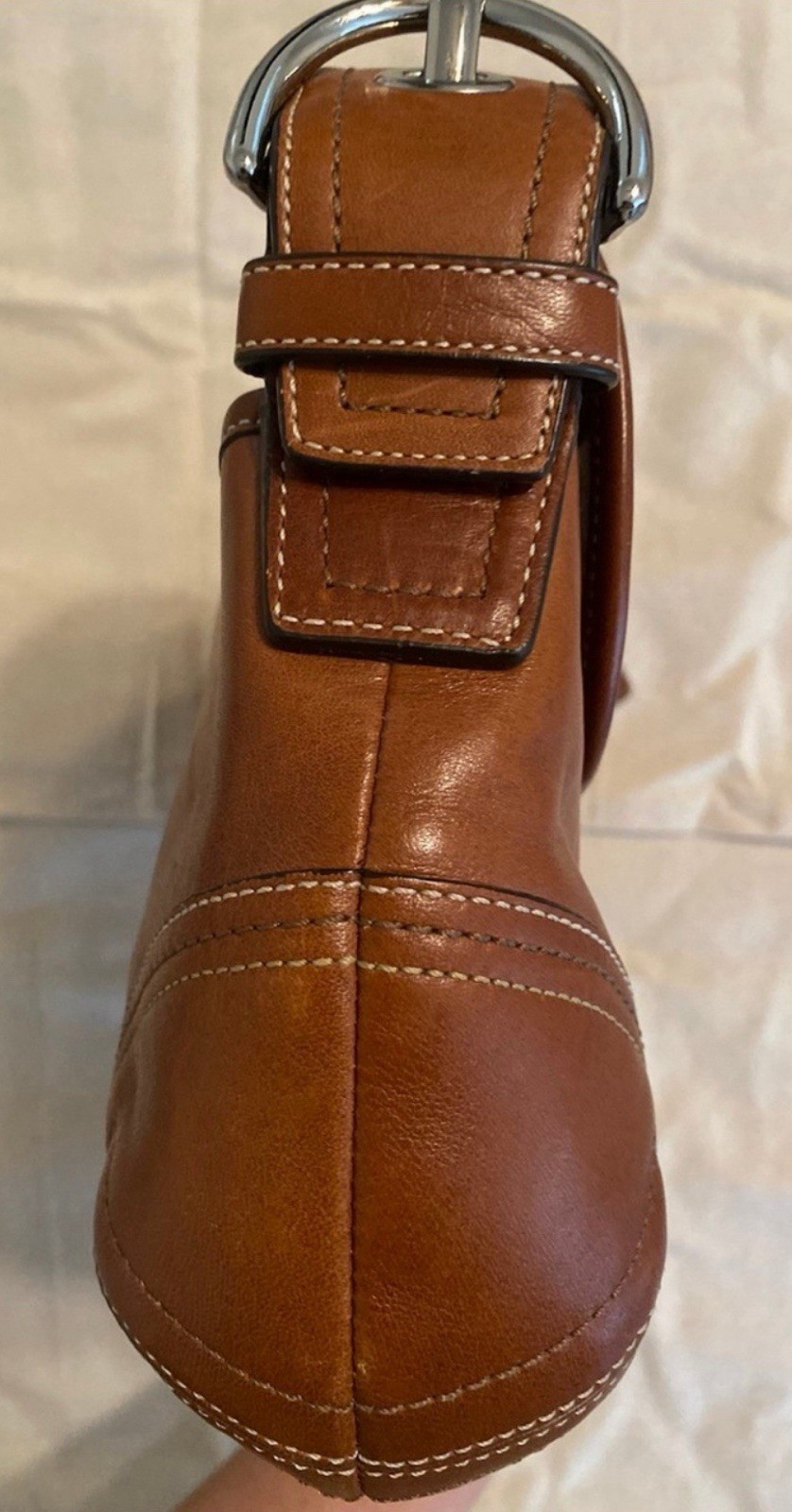 Large Vintage Coach Soho in Brown