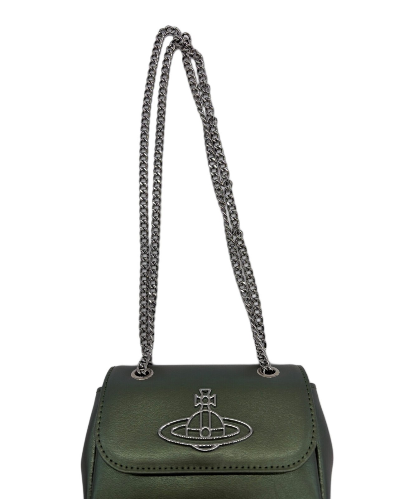 Vivienne Westwood Women’s Small Chain Purse Green