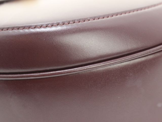 CELINE Bag 16 Shoulder Bordeaux / GP Shiny Calfskin 189193 Women’s #DB392