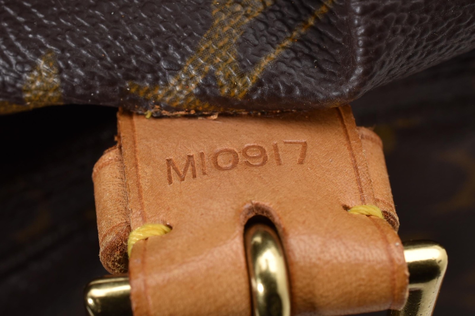 LOUIS VUITTON Montsouris GM Women Bag M51135 Monogram canvas Brown From JAPAN