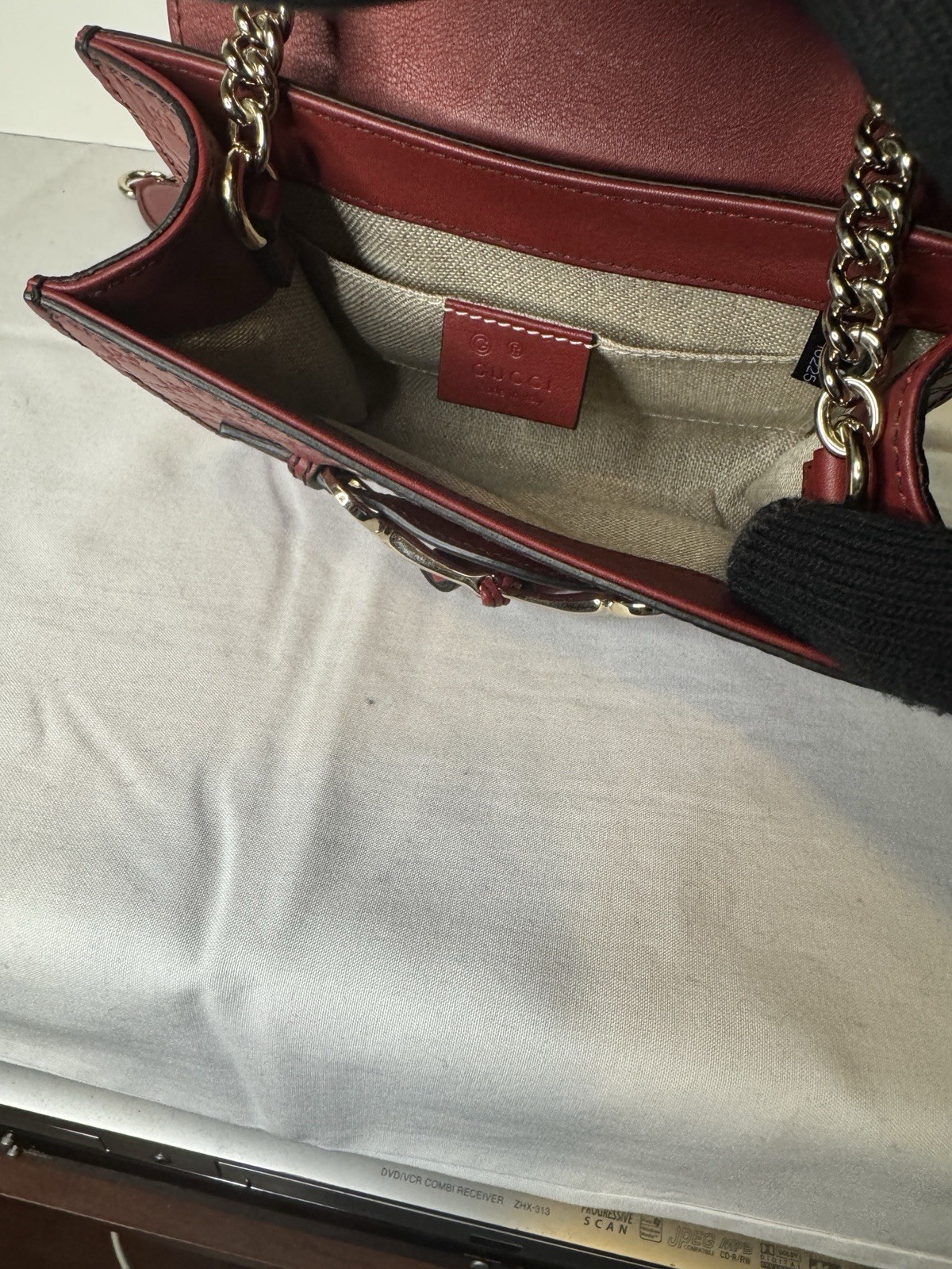 Gucci Medium Guccissima Emily Shoulder Bag (Brown, Medium)