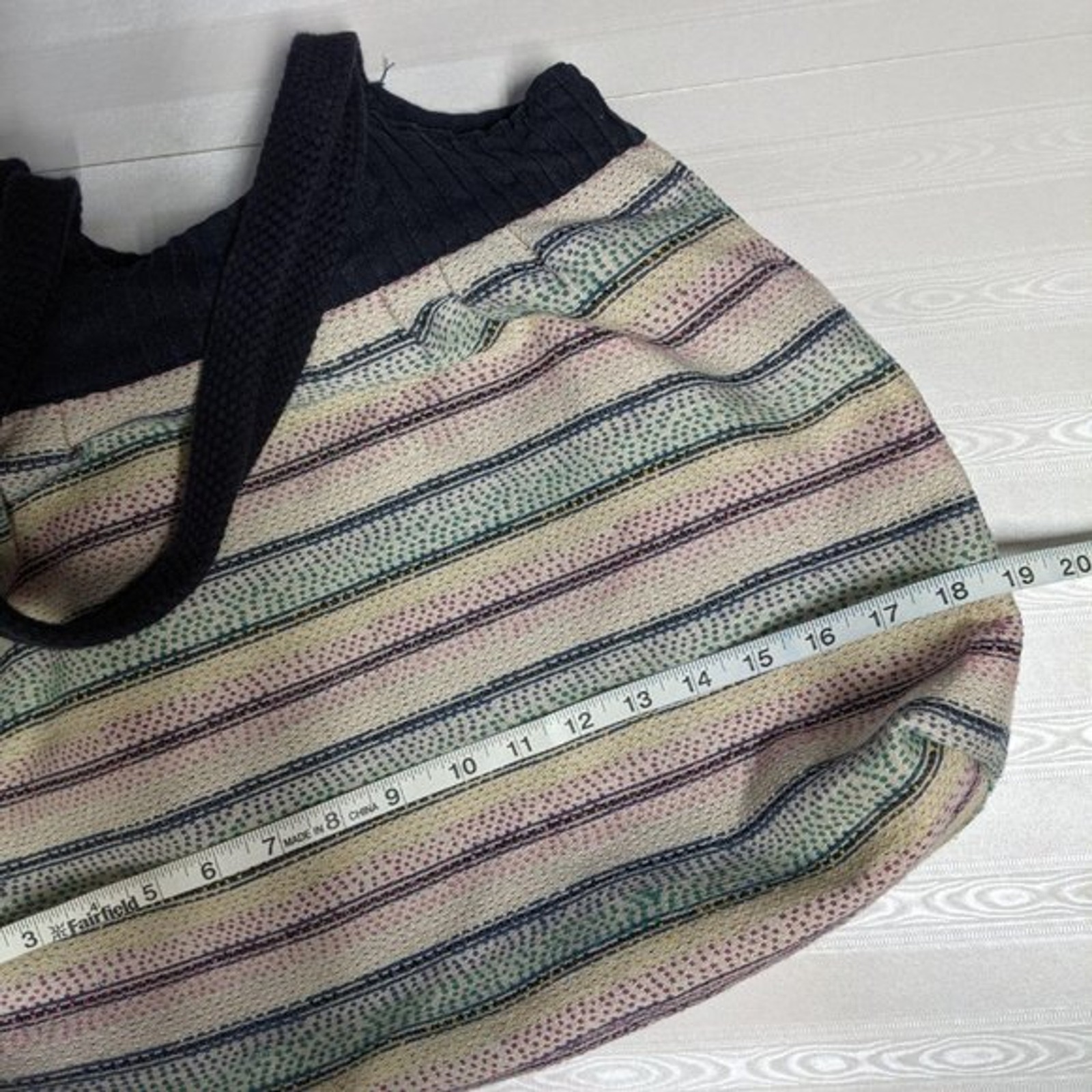 AEO American Eagle Outfitters Striped Shoulder Bag Everyday Shopping
