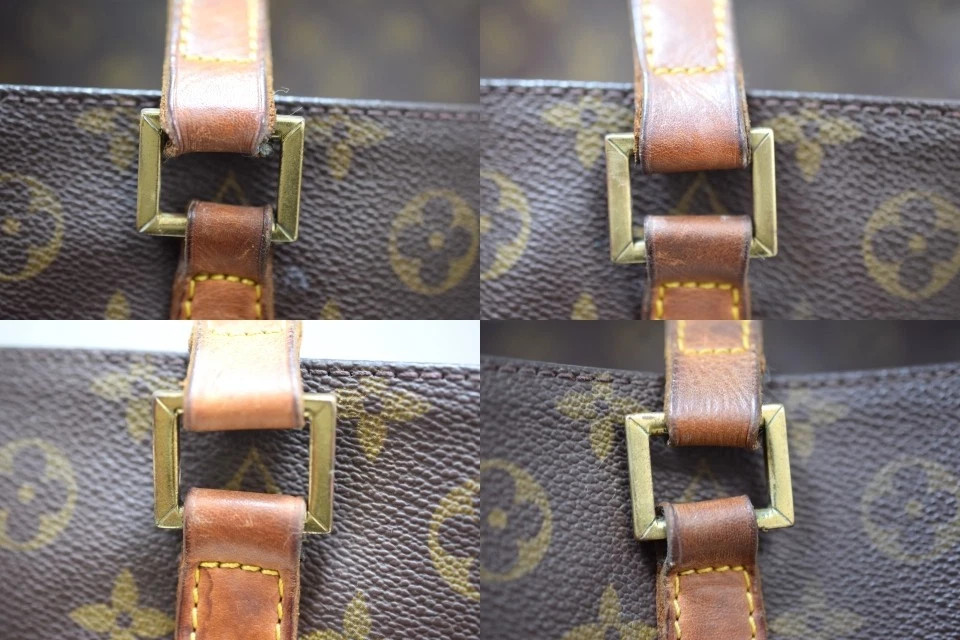 Louis Vuitton M51152 Tote Bag Cabas Alto Monogram Brown Canvas Made In France JP
