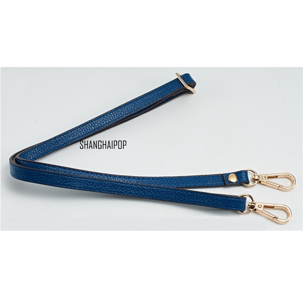 Replacement Genuine Leather Bag Shoulder Strap DIY Cross Body Adjustable 130cm