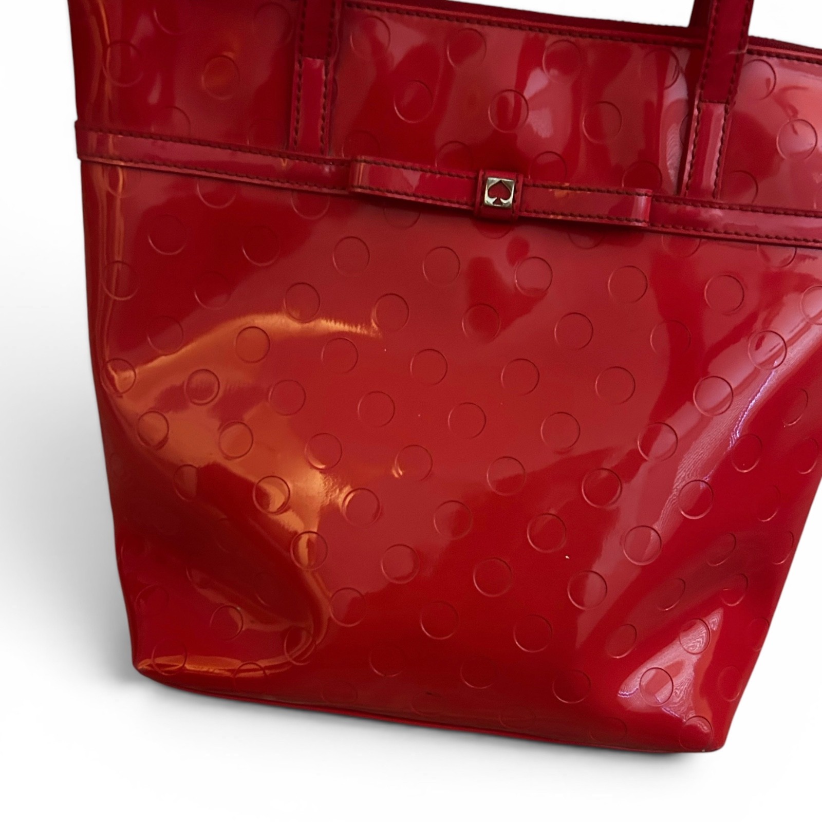 Kate Spade New York Camellia Street Jeralyn Tote color Chili Red