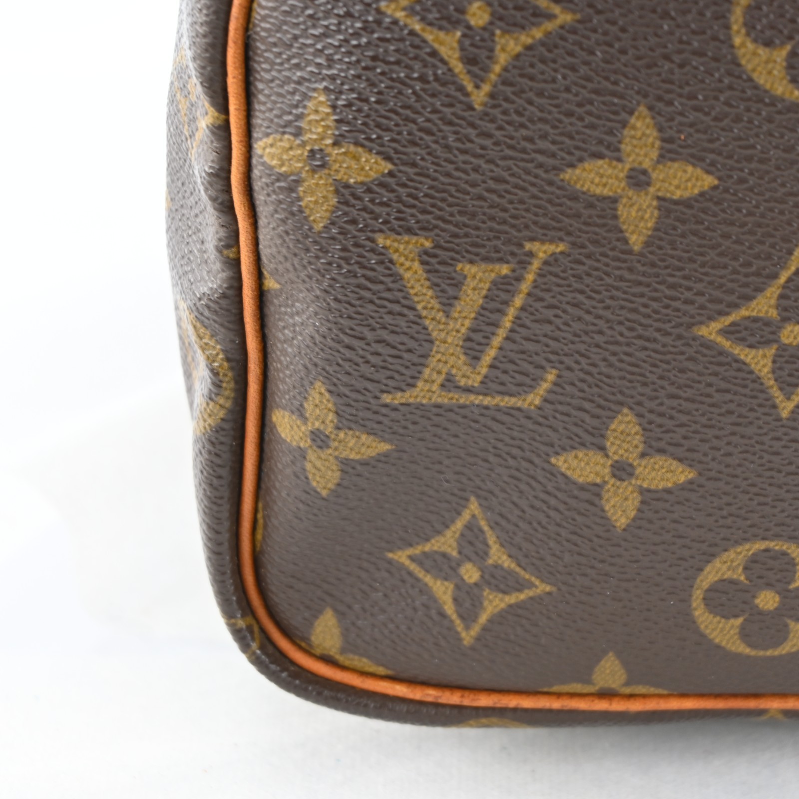 LOUIS VUITTON Monogram Speedy 25 M41528 Hand Bag Canvas A4226SR805