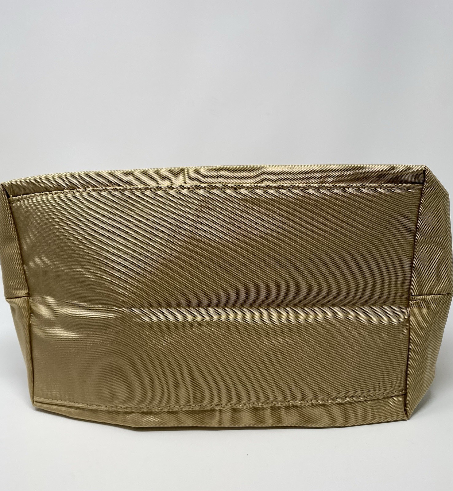 Tanger Outlets Classic Nylon Travel Tote Bag Faux Leather Handles