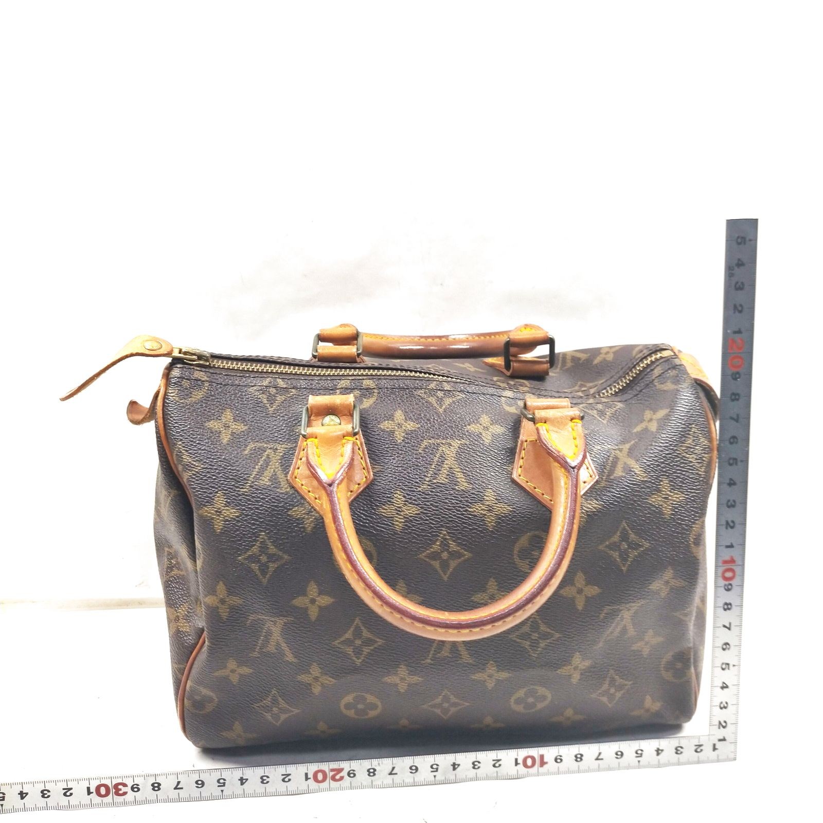 Louis Vuitton LV Hand Bag Speedy 25 Brown Monogram 2327183
