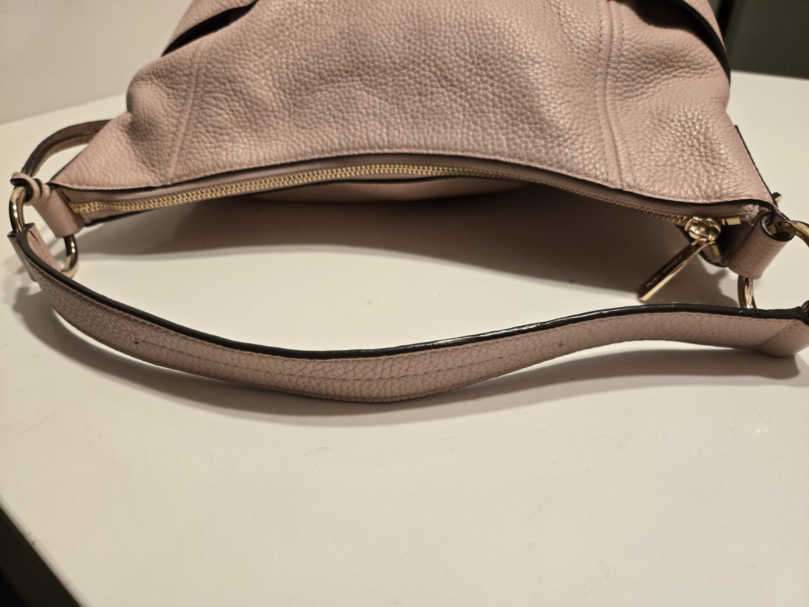 Michael Kors Jet Set Travel Large Shoulder Tote Powder Blush Leather