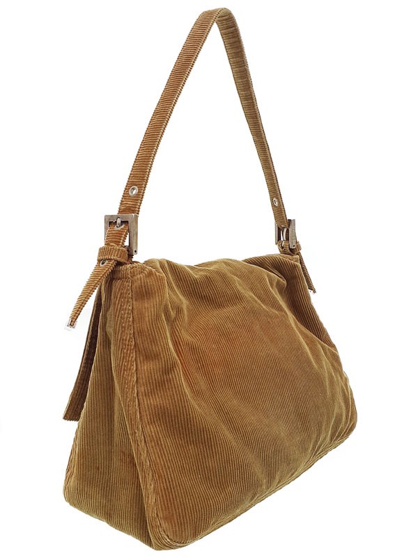 Fendi Mamma Baguette 26325 Brown Shoulder Bag Women’s #TB980
