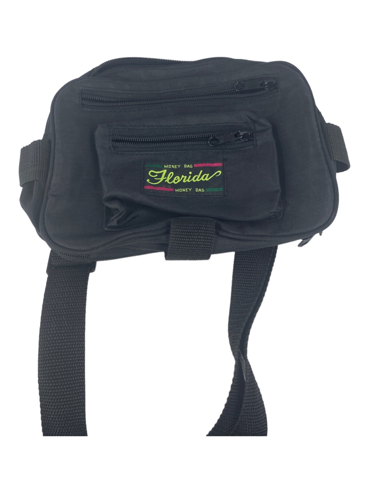Florida Money Belt Bag Fanny Pack Many Storage Areas Adjustable Waist Band