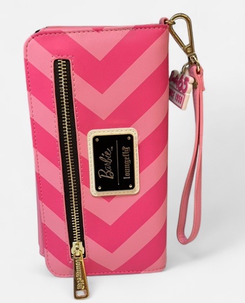 Loungefly Barbie 65th Anniversary Barbie Wristlet Wallet 8×4.5 Inch