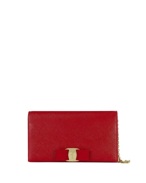 Salvatore Ferragamo Miss Vara Bow Wallet On Chain