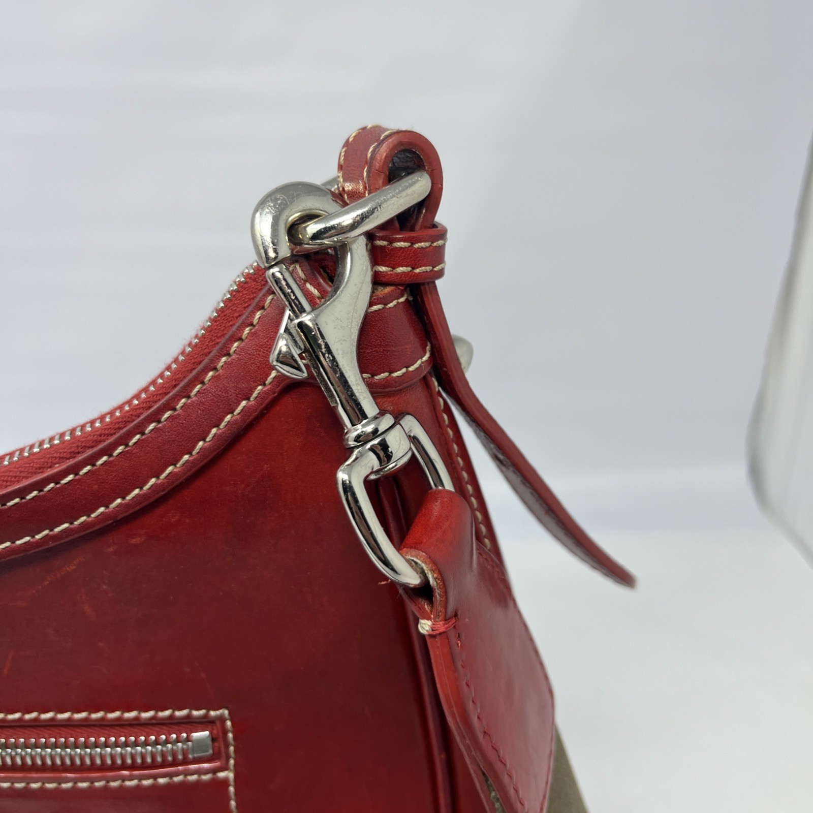 Dooney & Bourke Bordeaux Florentine Toscana Large Crossbody Hobo