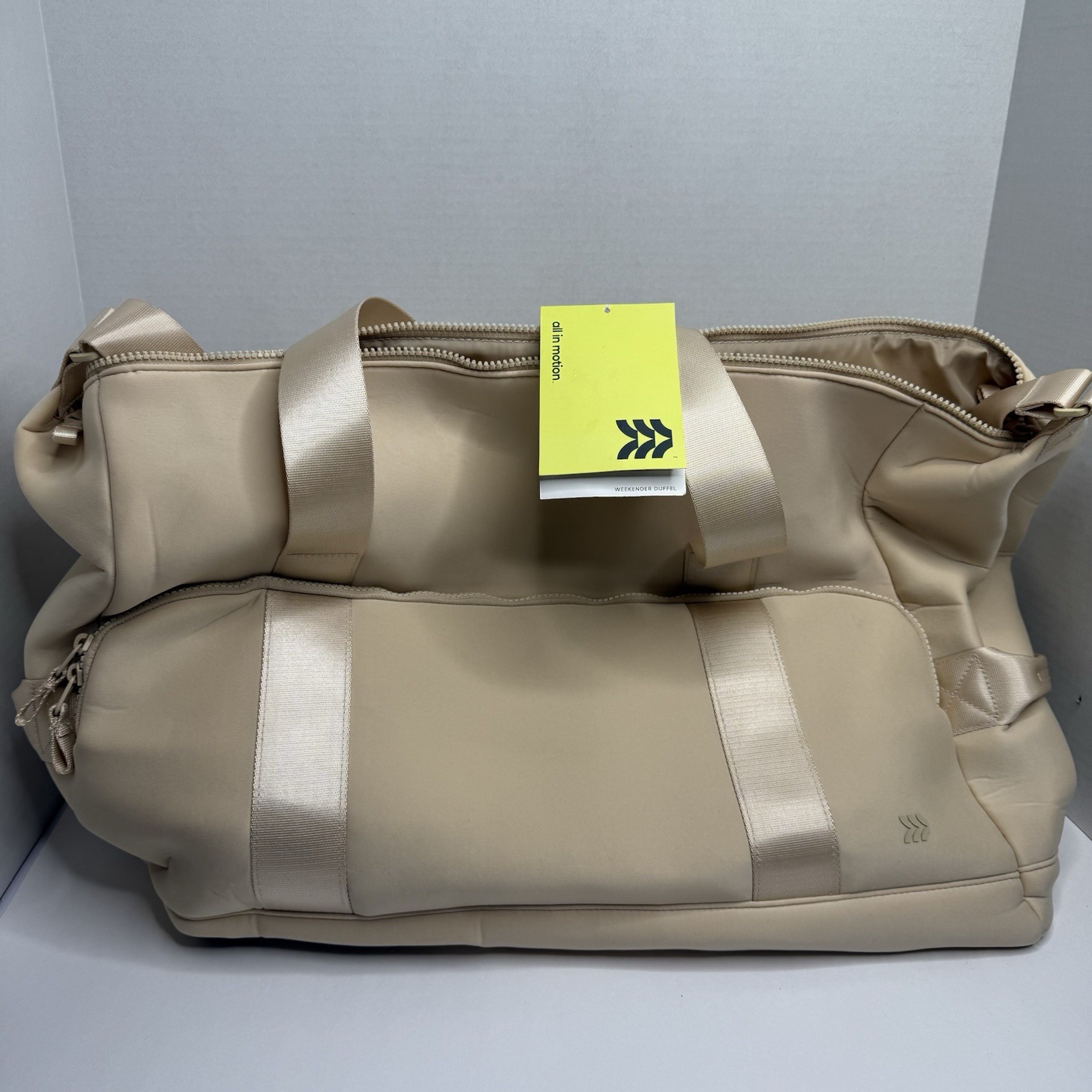 Faux Neoprene Weekender Duffel Bag – All In Motion