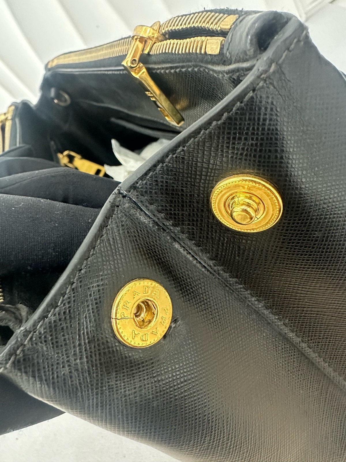 Prada Pre-Owned Authentic Pouch 30x20x13cm Free Tracked Shipping