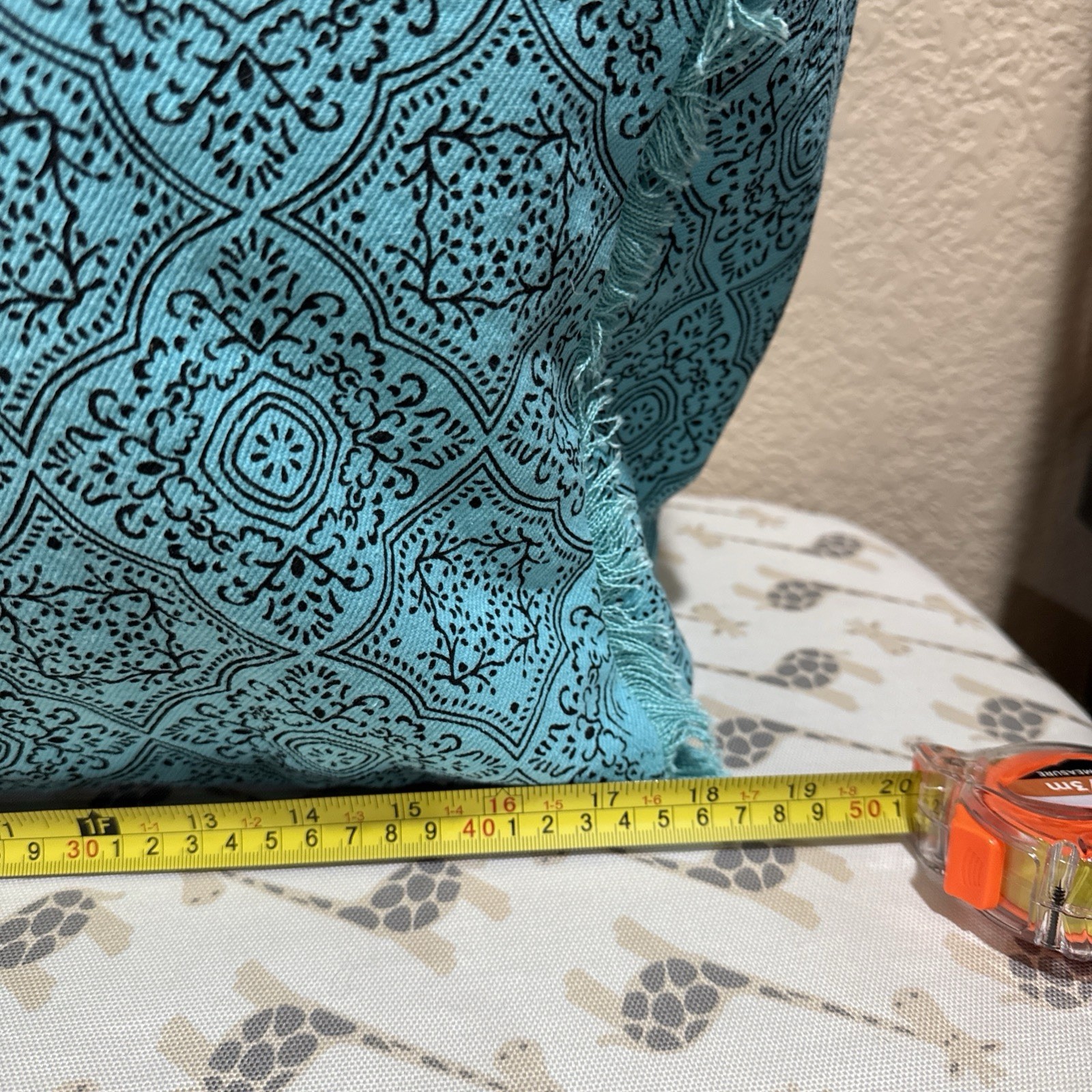 NWT Myra Bag Triple Fork Ranch Weekender Bag in Turquoise Large Bohemian Boho