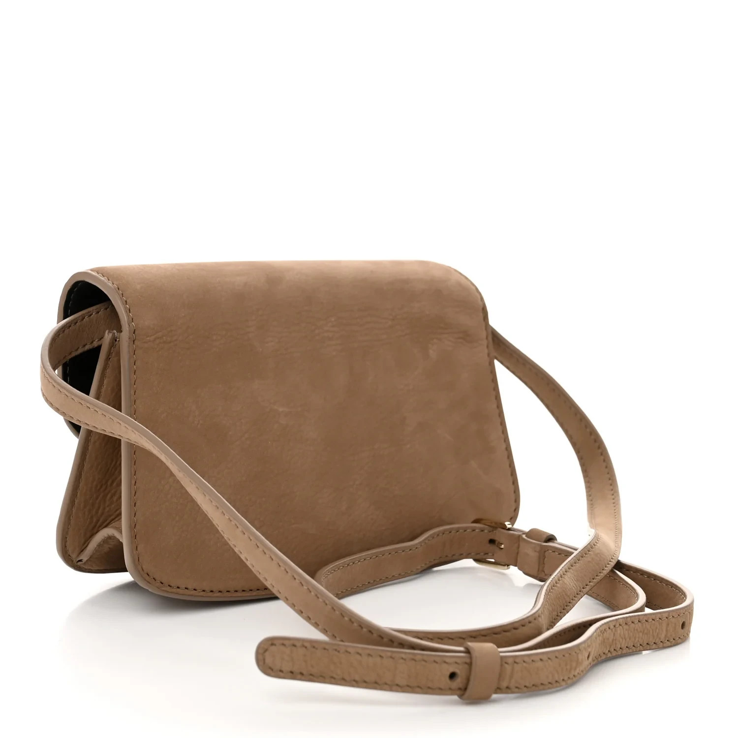 The Row Nubuck E/W Sofia Crossbody Tundra Shoulder Bag $2990