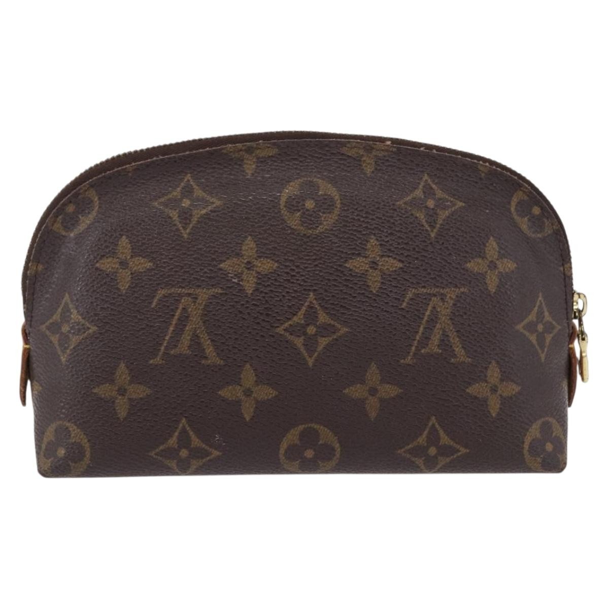 LOUIS VUITTON Monogram Pochette Cosmetic PM Pouch M43998 LV Auth 192090