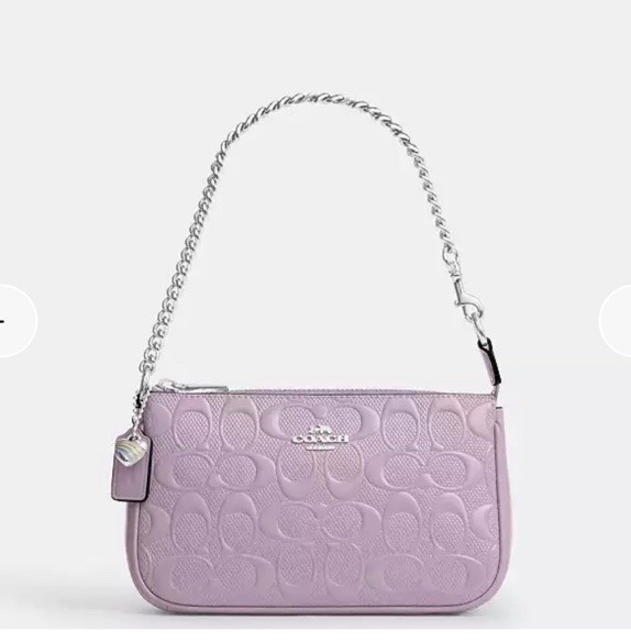 coach Nolita 19 In Signature Leather With Heart Charm ccz27 new