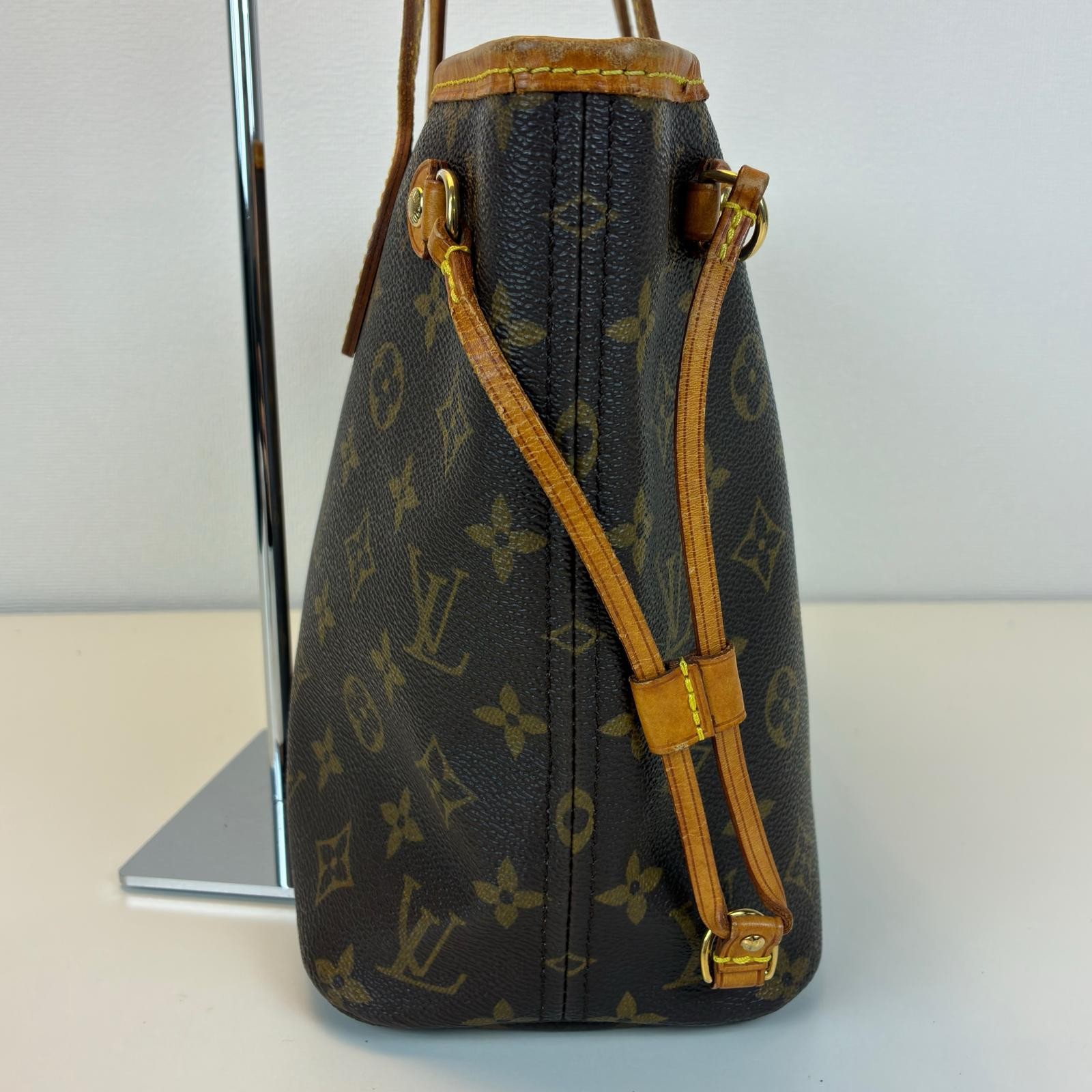 LOUIS VUITTON Never full PM Tote Bag M40155 Monogram canvas Brown