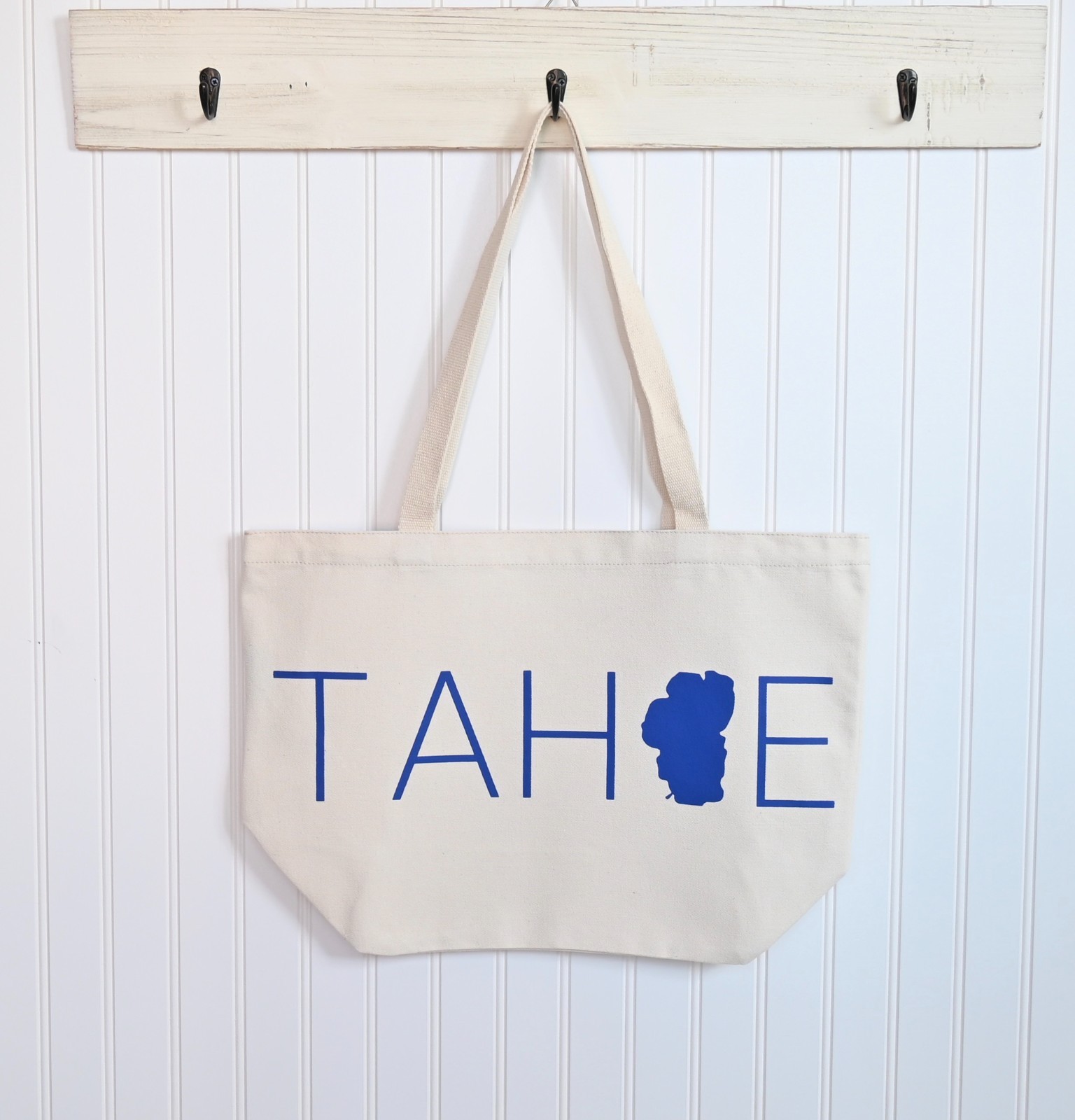 Set of 100 Lake Tahoe Natural Canvas Tote Bags NWT