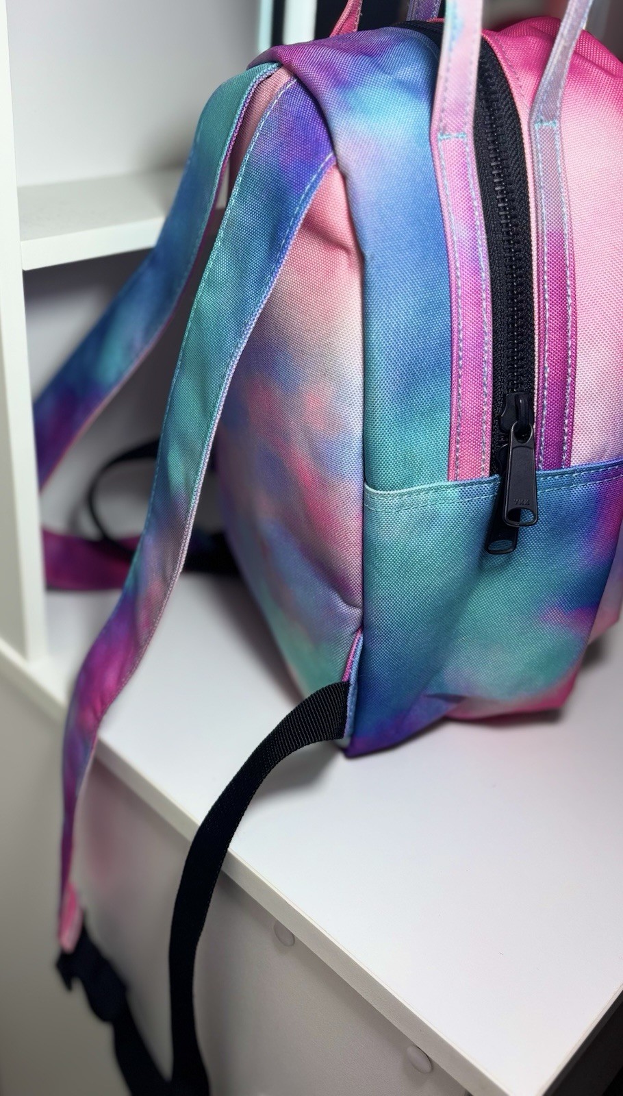 Herschel Nova Mini Backpack Pink Blue Purple Tie Dye NWOT Travel Bag