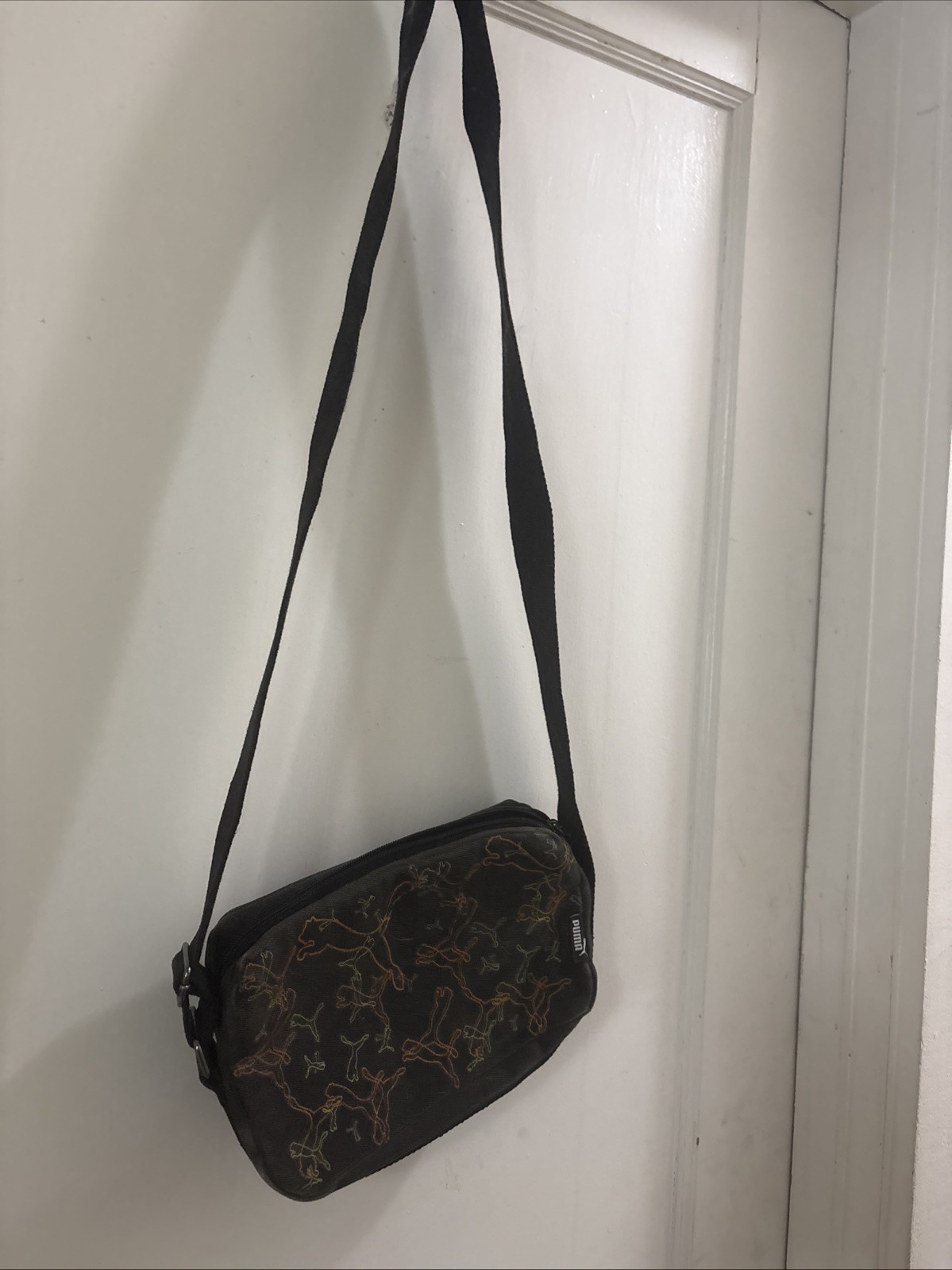 PUMA Crossbody Shoulder Bag Mainline Cheetah Techtology Harness Sling