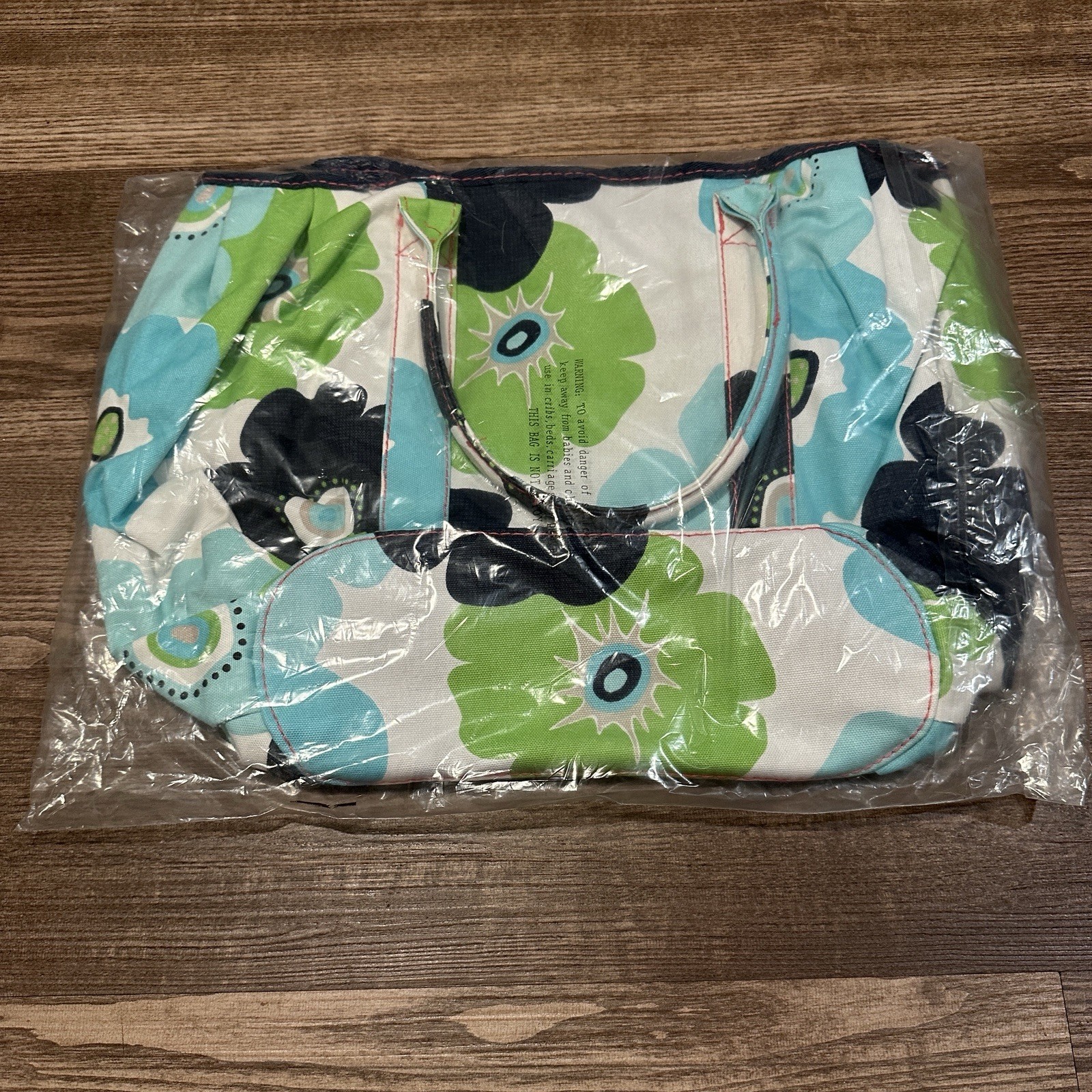 Thirty One Pleated Top Beach Tote Newport Bloom Floral Bag NEW NWT 31 Gifts
