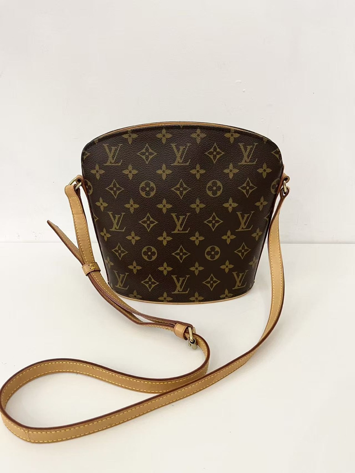 Louis Vuitton NN14 Noe Black Calf Leather Bucket Bag France