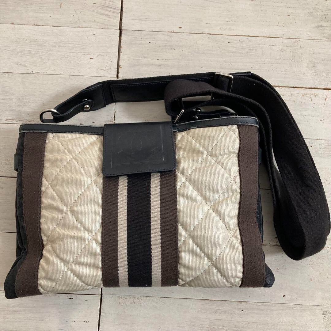 CHANEL Chanel Sports Line Shoulder Bag 7.8*11.6 inch