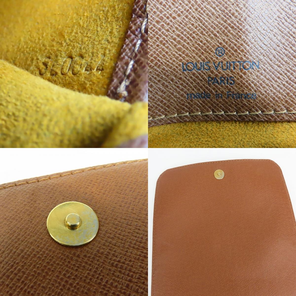 USED LOUIS VUITTON Shoulder Bag Mudget Salsa M51387 Monogram/Nume leather Br…
