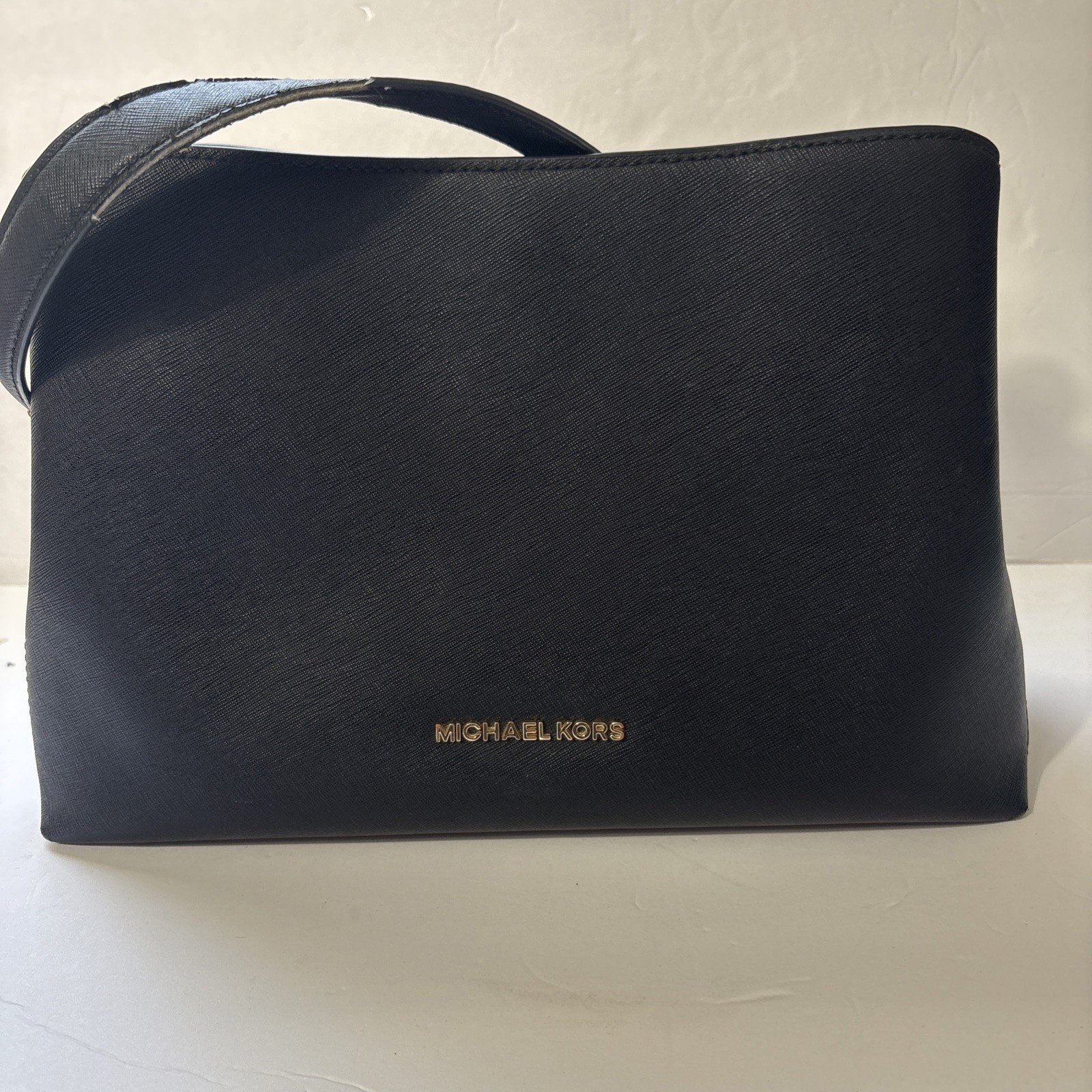 MICHAEL KORS. Sofia Large Saffiano Leather Satchel