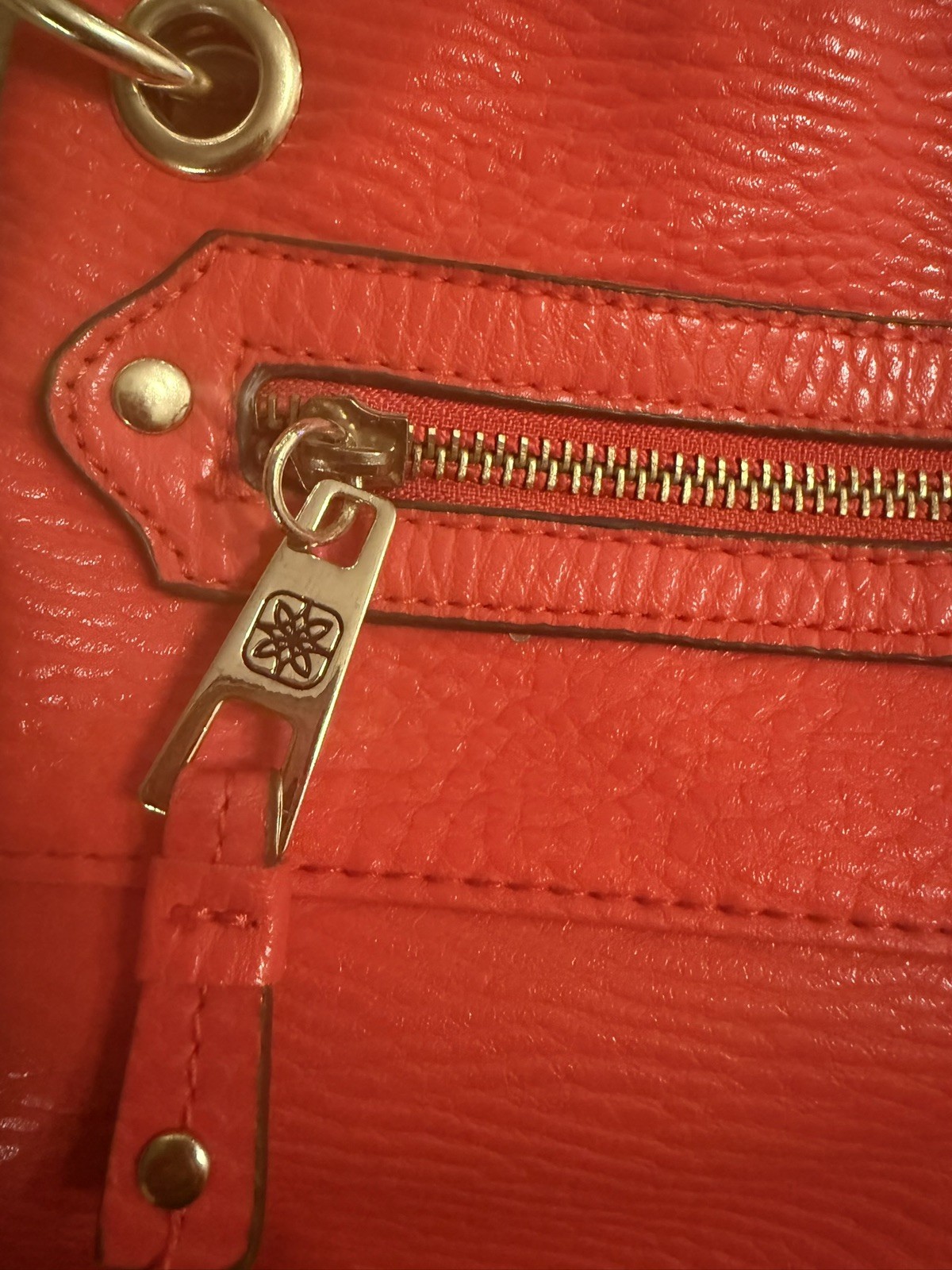 Vibrant Red/Blood Orange Purse in Excellent Condition