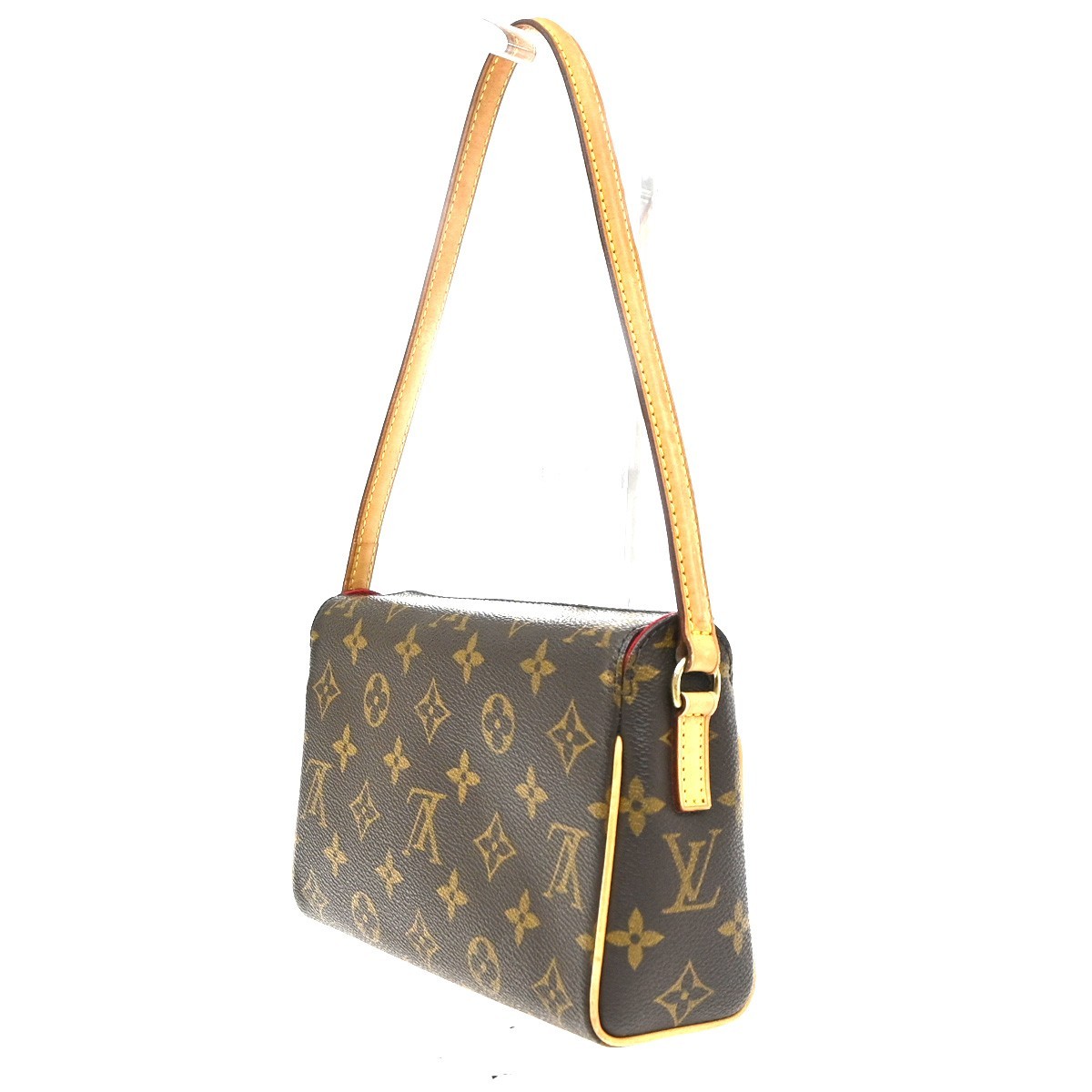 LOUIS VUITTON LV Recital Long Shoulder Bag Monogram Brown M51900 50TA702