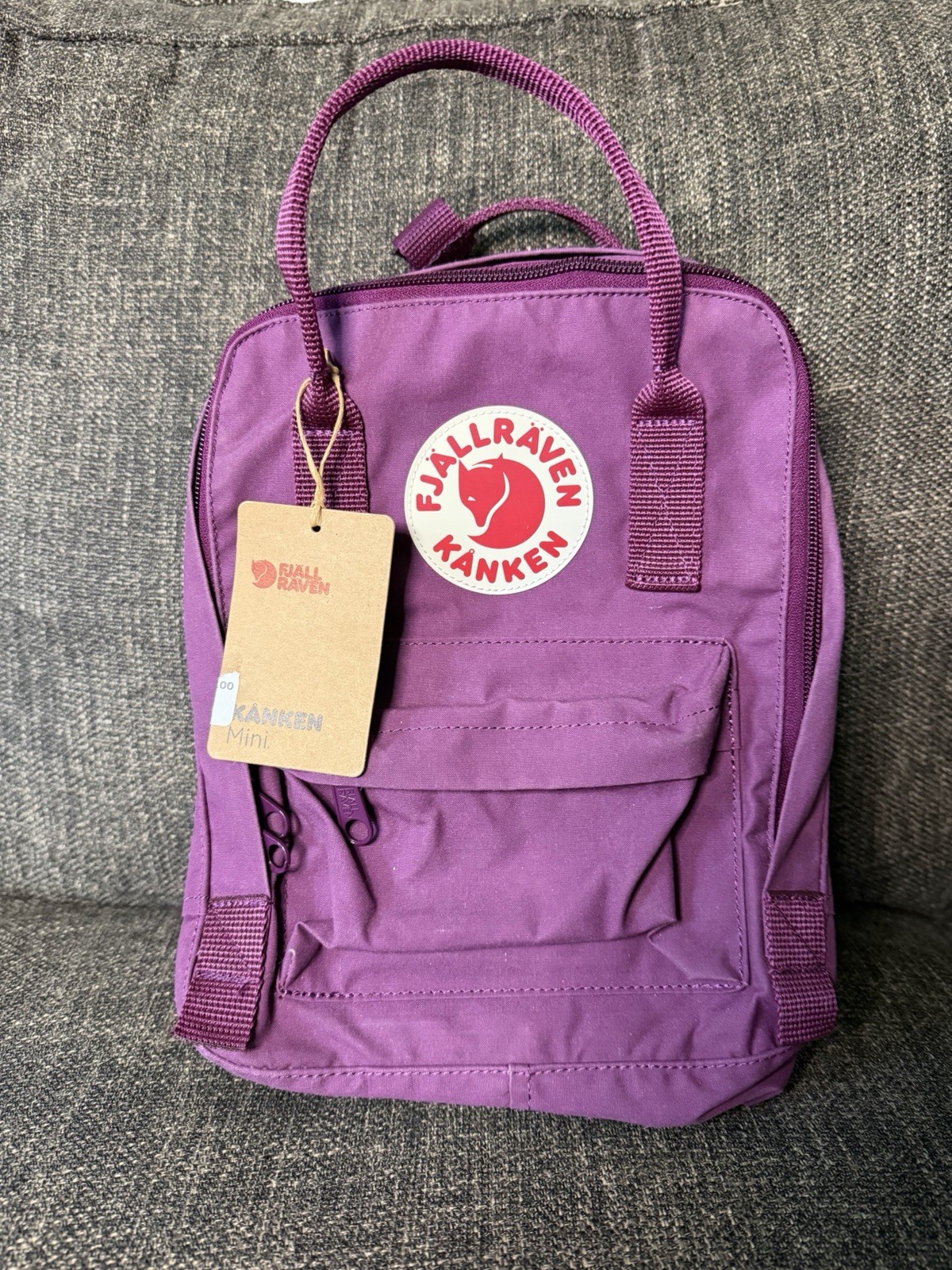 Fjallraven Kanken Mini Backpack Purple Discontinued Color NWT Classic Daypack