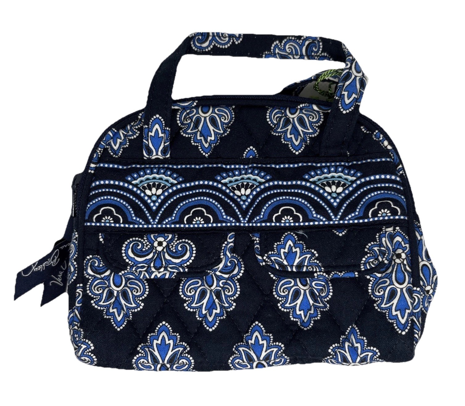 Vera Bradley Retired Audrey Calypso Mini Bowler Clutch Handbag Cotton Fabric