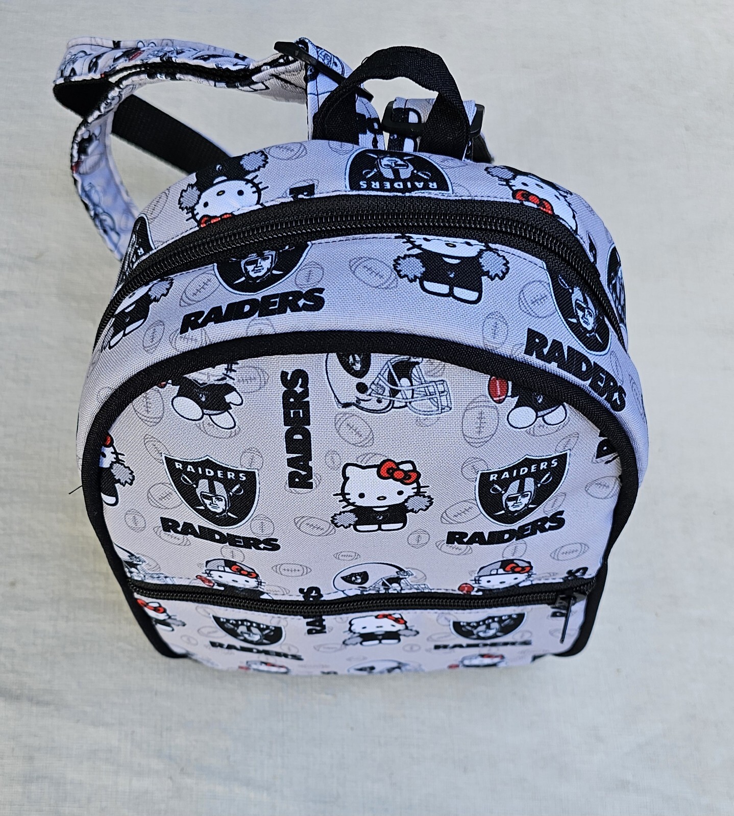 HELLO KITTY RAIDERS GREY ANIME MINI BACKPACK