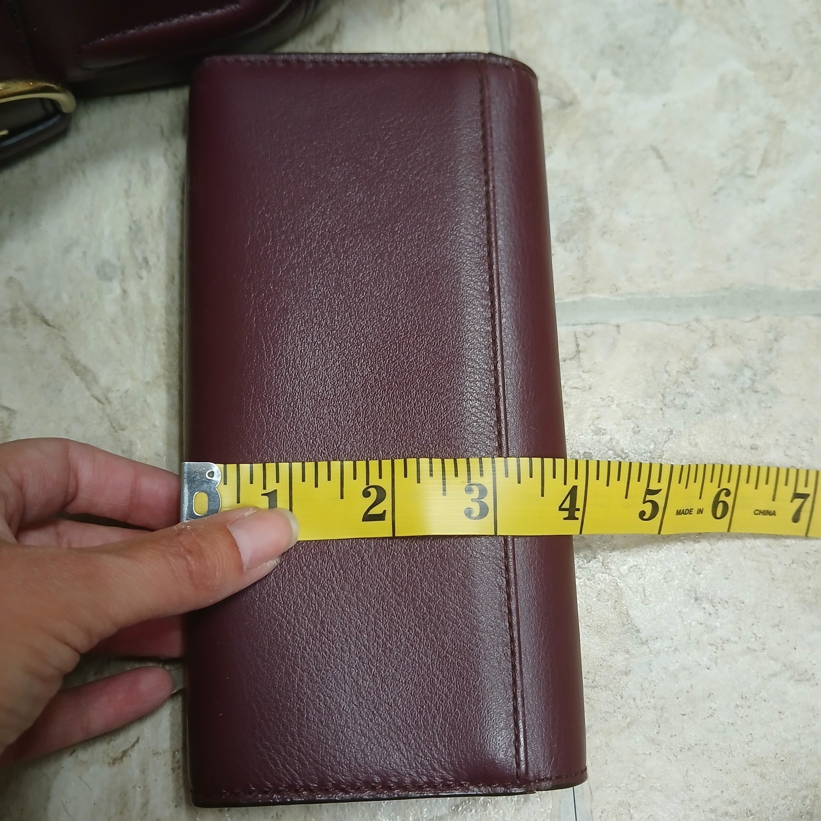 Coach Campbell Satchel Plum Purple Leather Handbag F25151 W/Matching Wallet