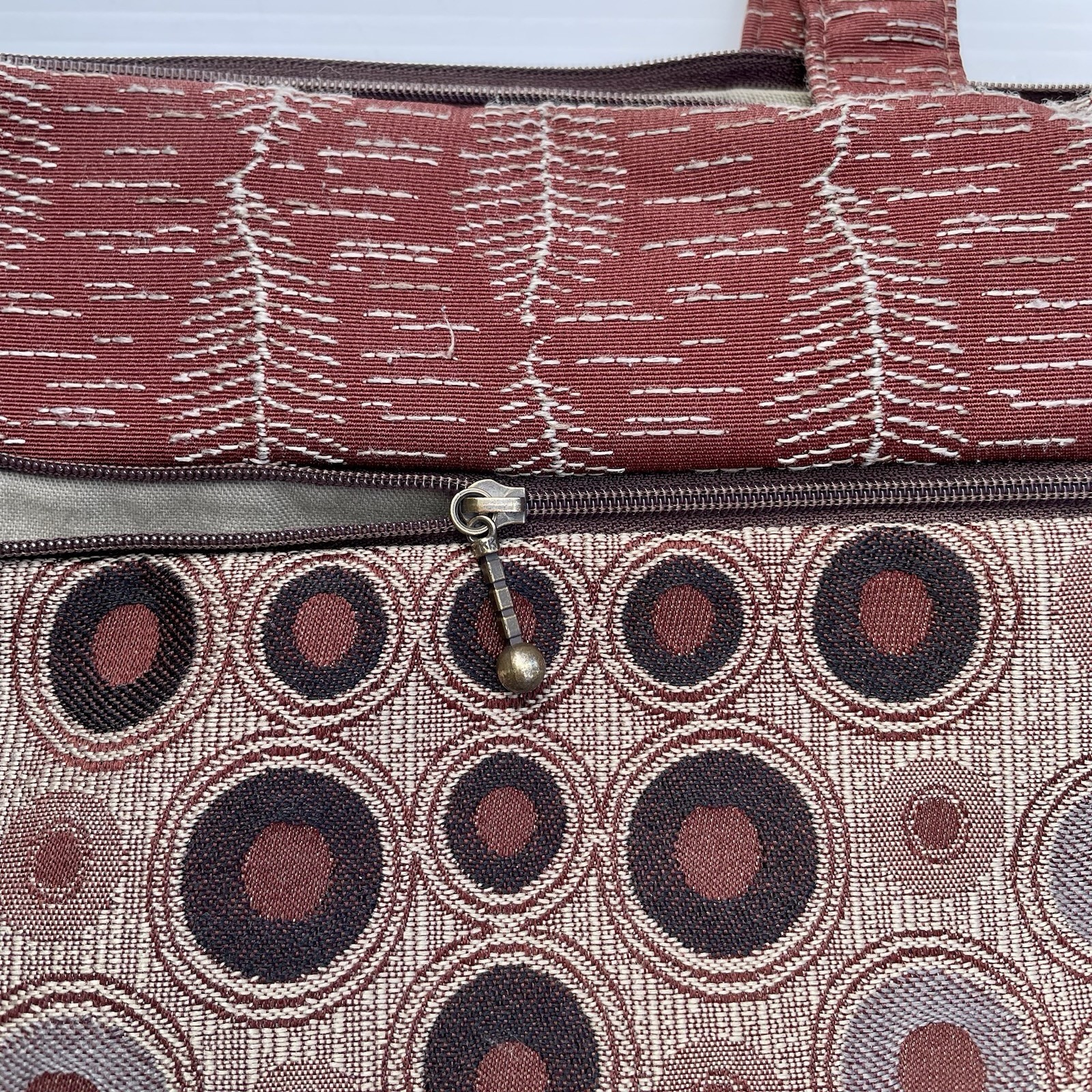 Maruca Shoulder Bag Purse Tan Rust Brown Fall Colors Handmade In Boulder CO