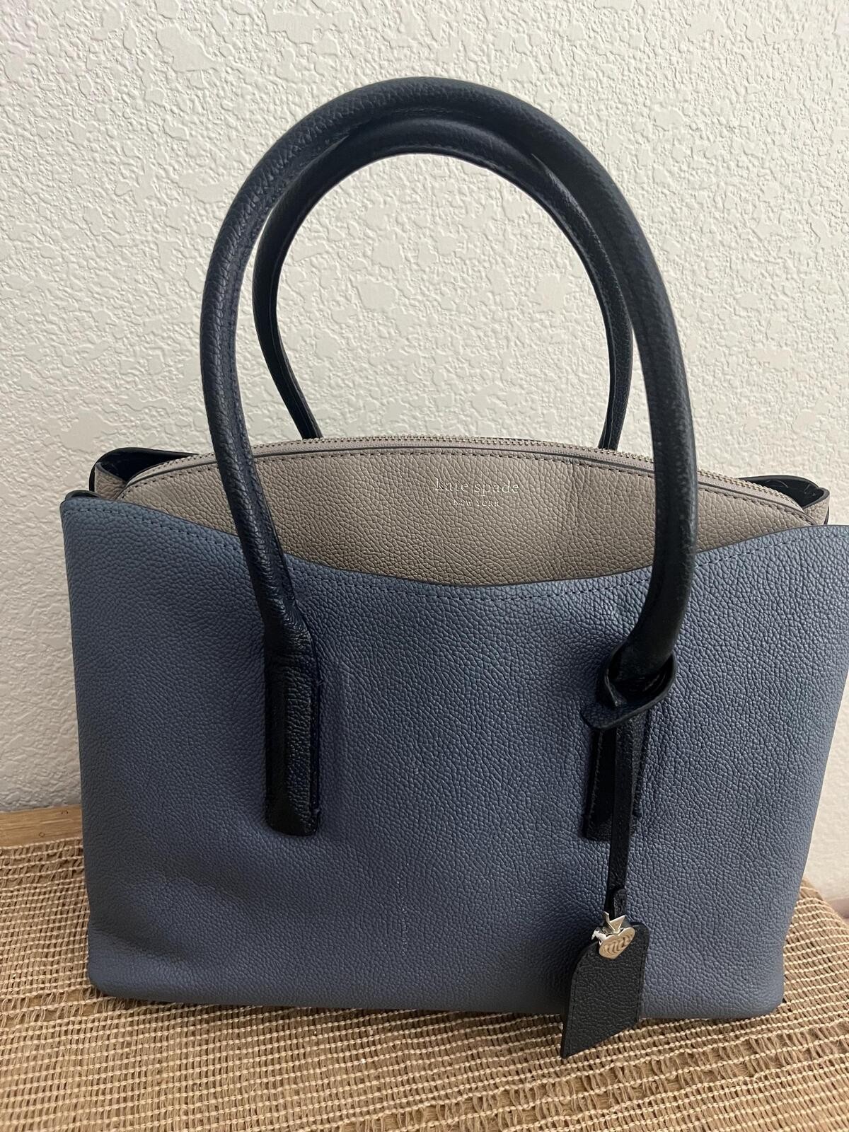 Kate Spade Margaux medium Handbag with Custom Purse Charm