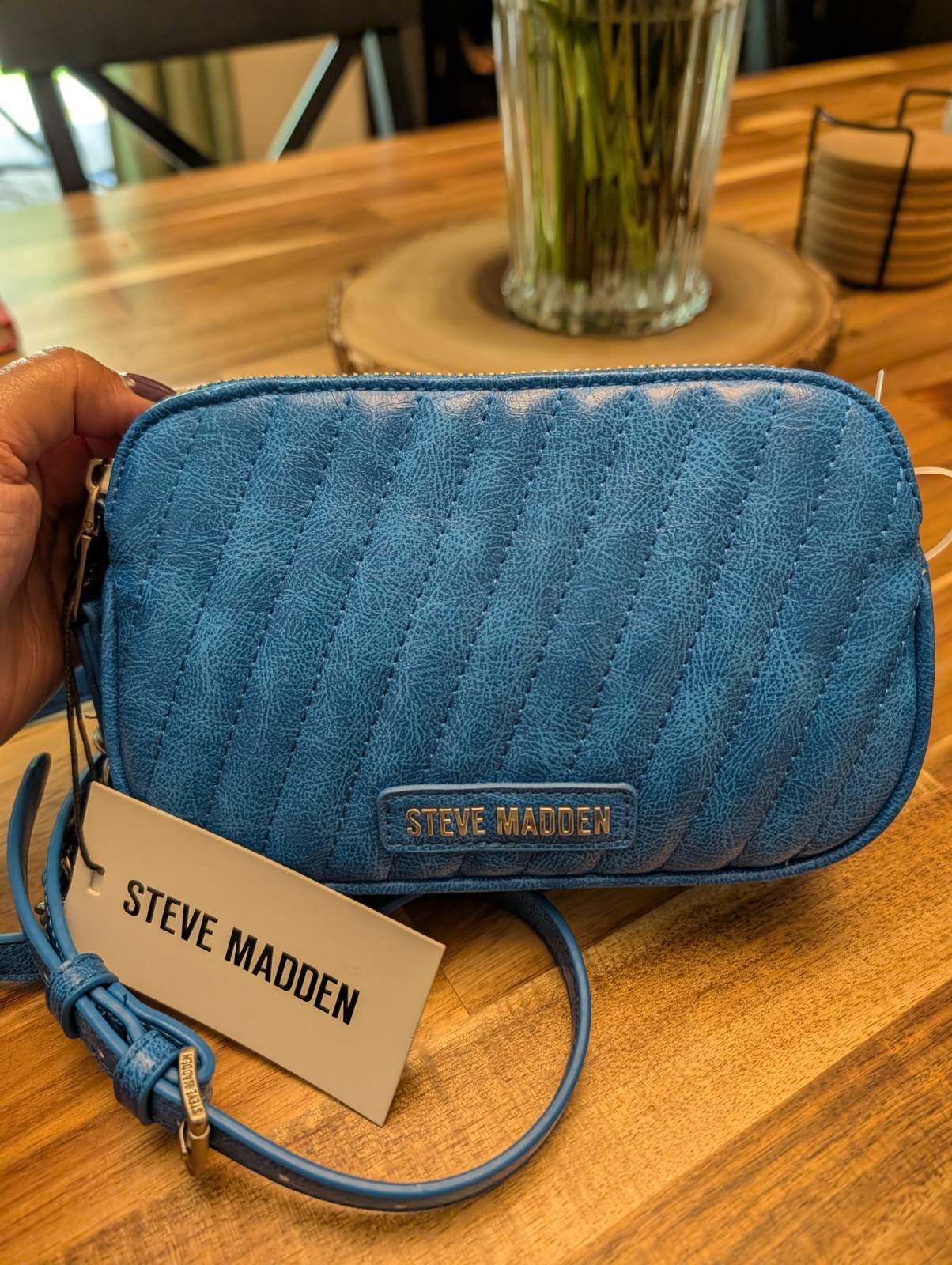 Steve Madden Crossbody Handbag Royal Blue/Azure