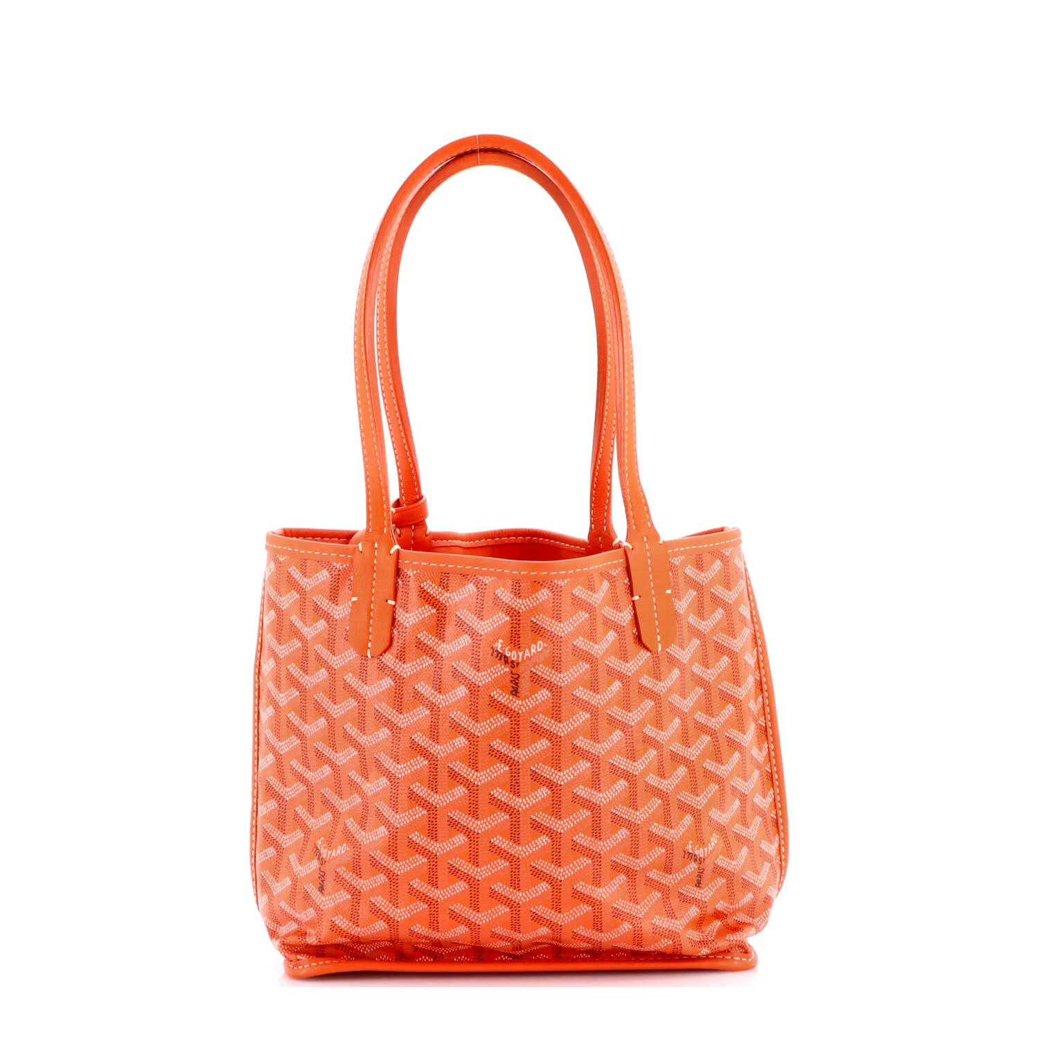 Goyard Anjou Reversible Tote Coated Canvas Mini