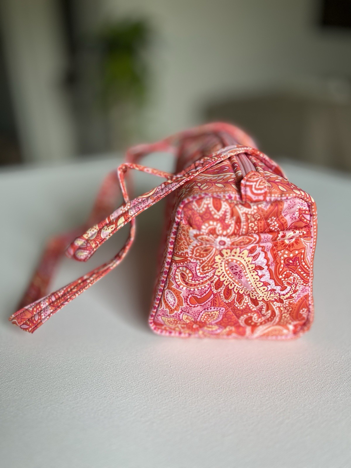 NWT Vera Bradley • Original 100 Handbag • Sherbet in Premium Cotton