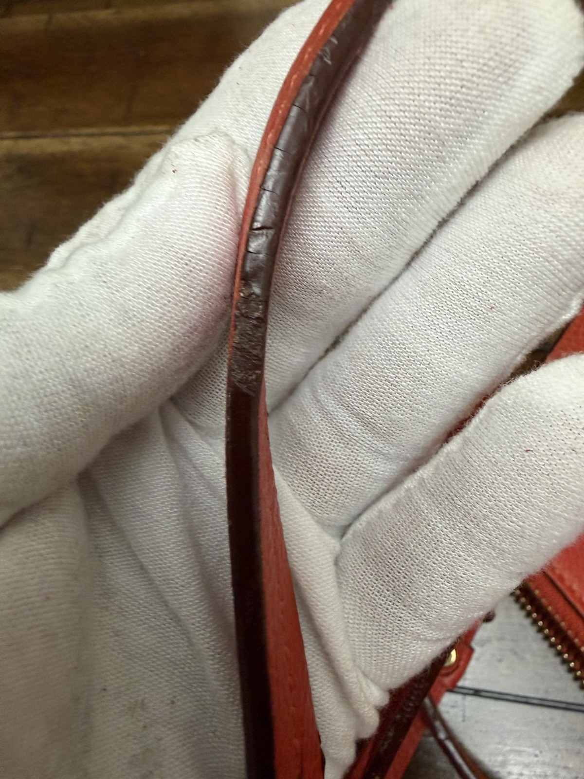 Louis Vuitton Monogram Empreinte Citadine PM Tote Bag Red/Orange